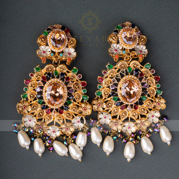 Naurattan Earrings - 58