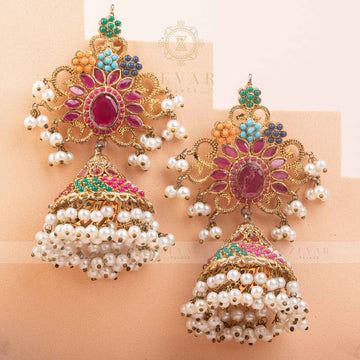 Naurattan Earrings - 91