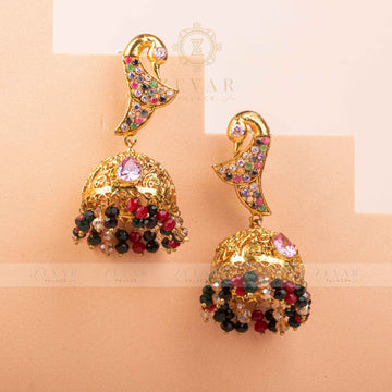 Naurattan Earrings - 94