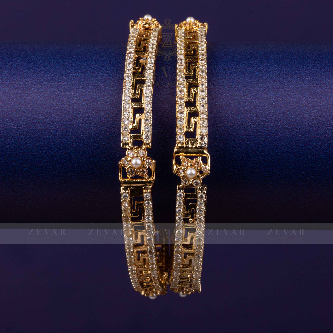 Victorian Flower  Bangle