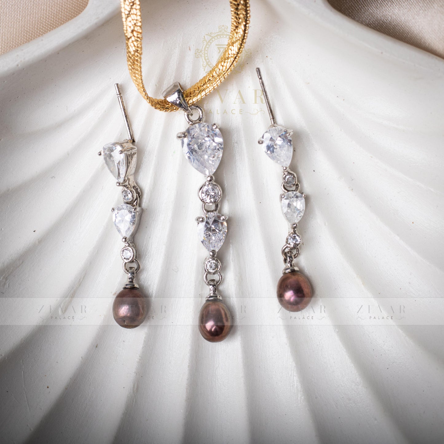 Earrings Locket Set - 174