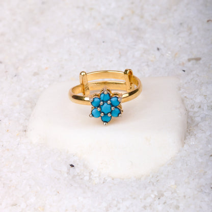 Zircoon Flowers Ring