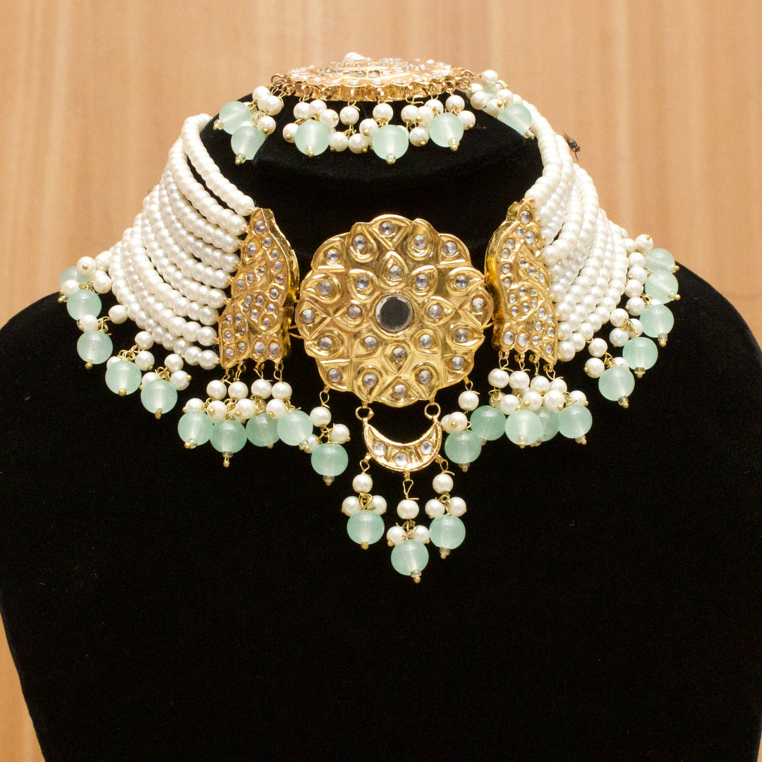 Elegant Laak kundun Choker Set -01