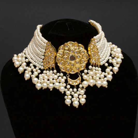 Elegant Laak kundun Choker Set - 03