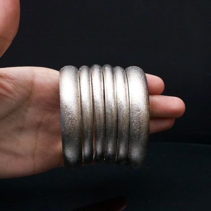 Shabnum Silver Bangles