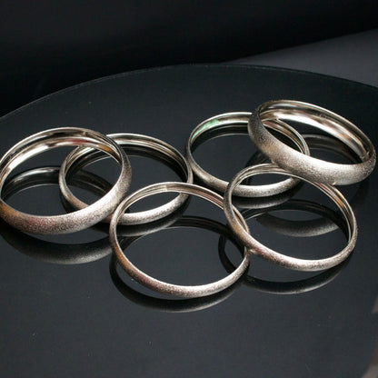 Shabnum Silver Bangles