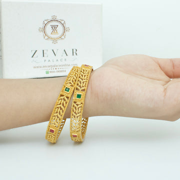 Rajwari Majestic Bangle Pair of Two