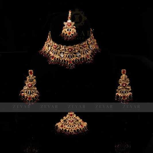 Bridal Stunning Kundan Set - 042