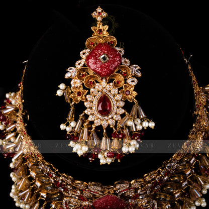 Bridal Stunning Kundan Set - 048