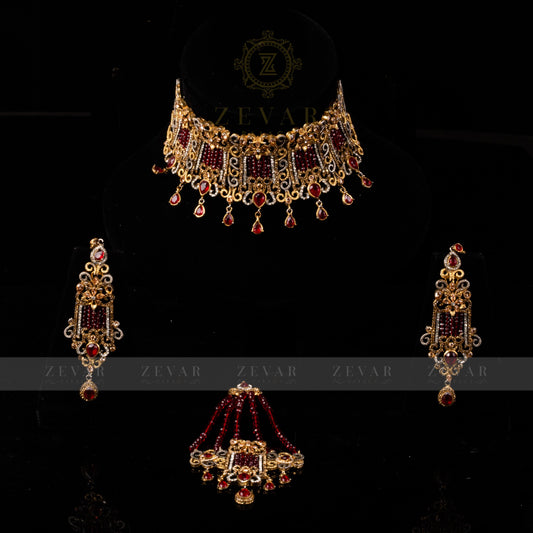 Bridal Stunning Kundan Set - 046