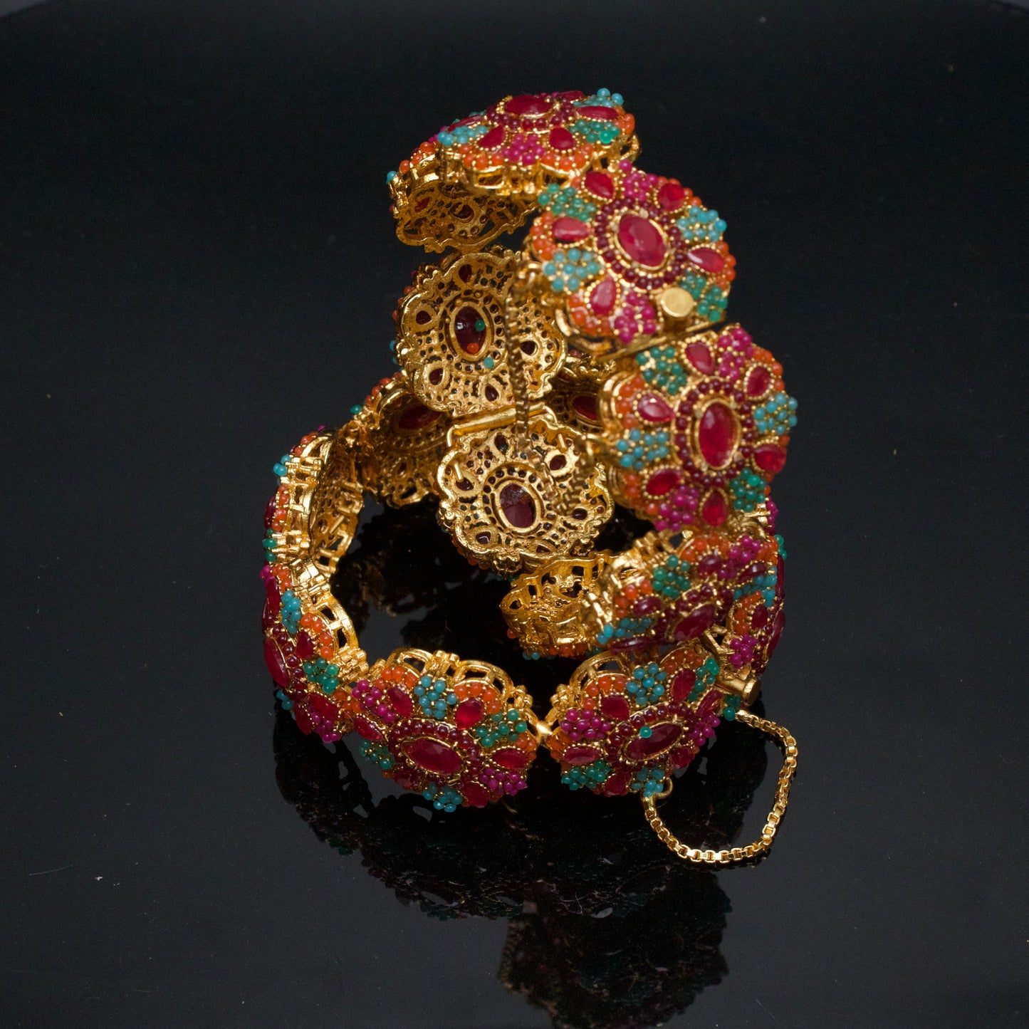 Naurattan  Flower Bangles