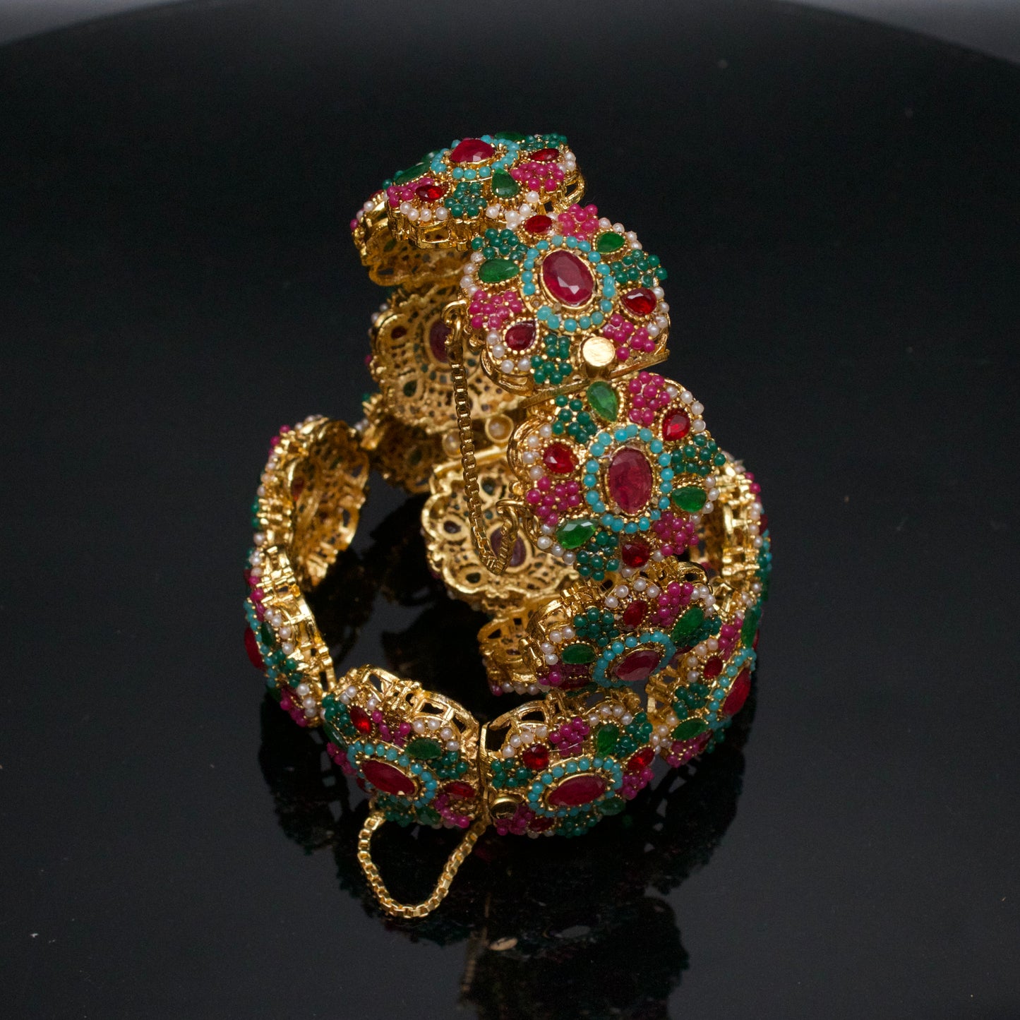 Naurattan  Flower Bangles