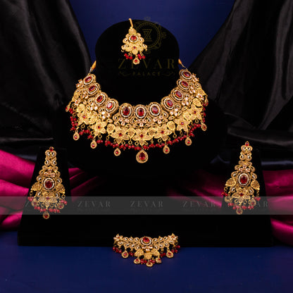 Bridal Stunning Kundan Set - 069
