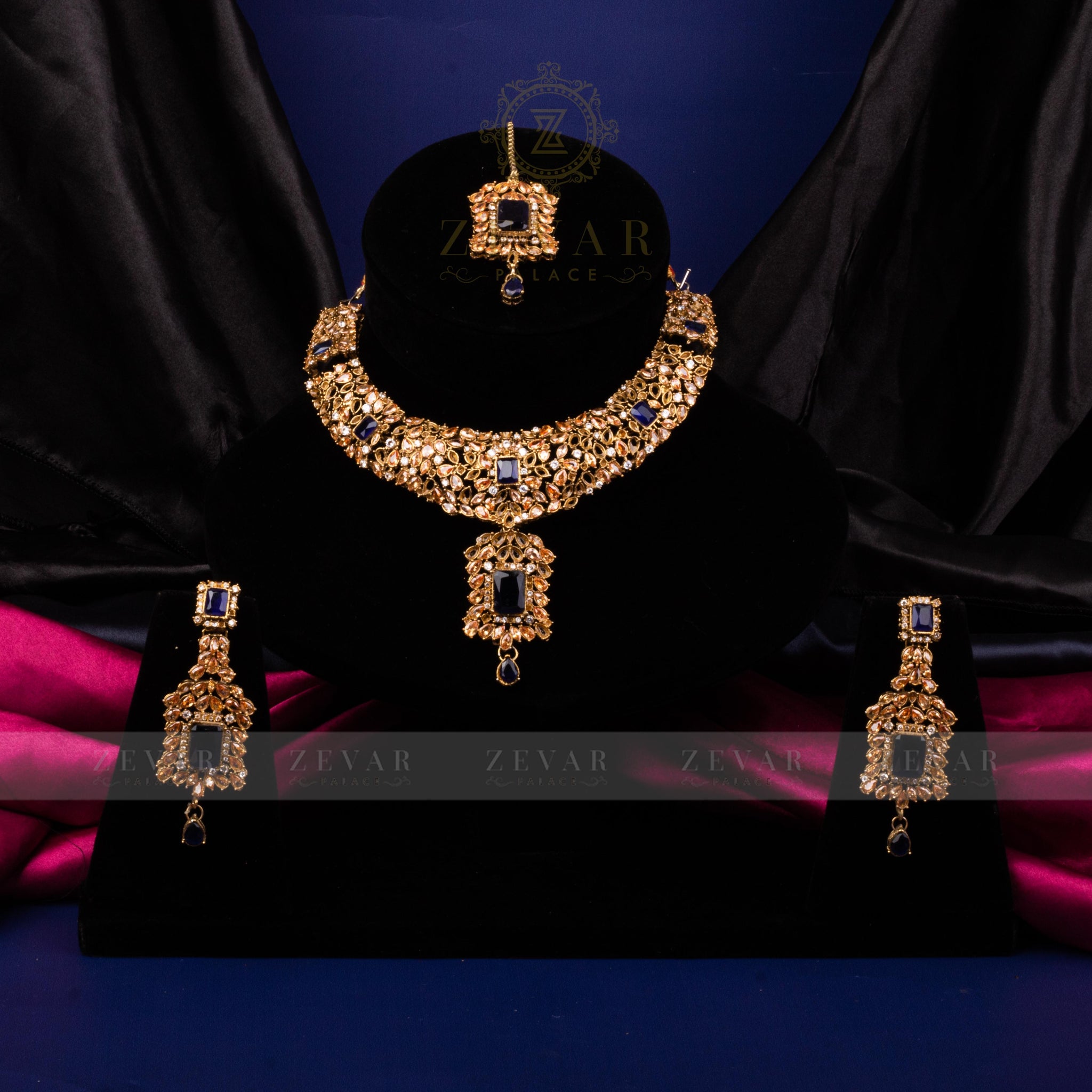 Bridal Stunning Kundan Set - 094