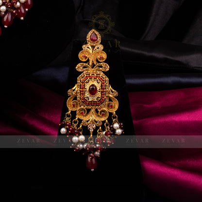 Bridal Stunning Kundan Set - 074