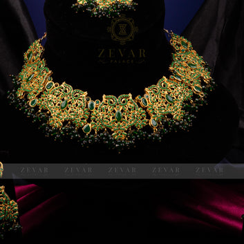 Bridal Stunning Kundan Set - 090