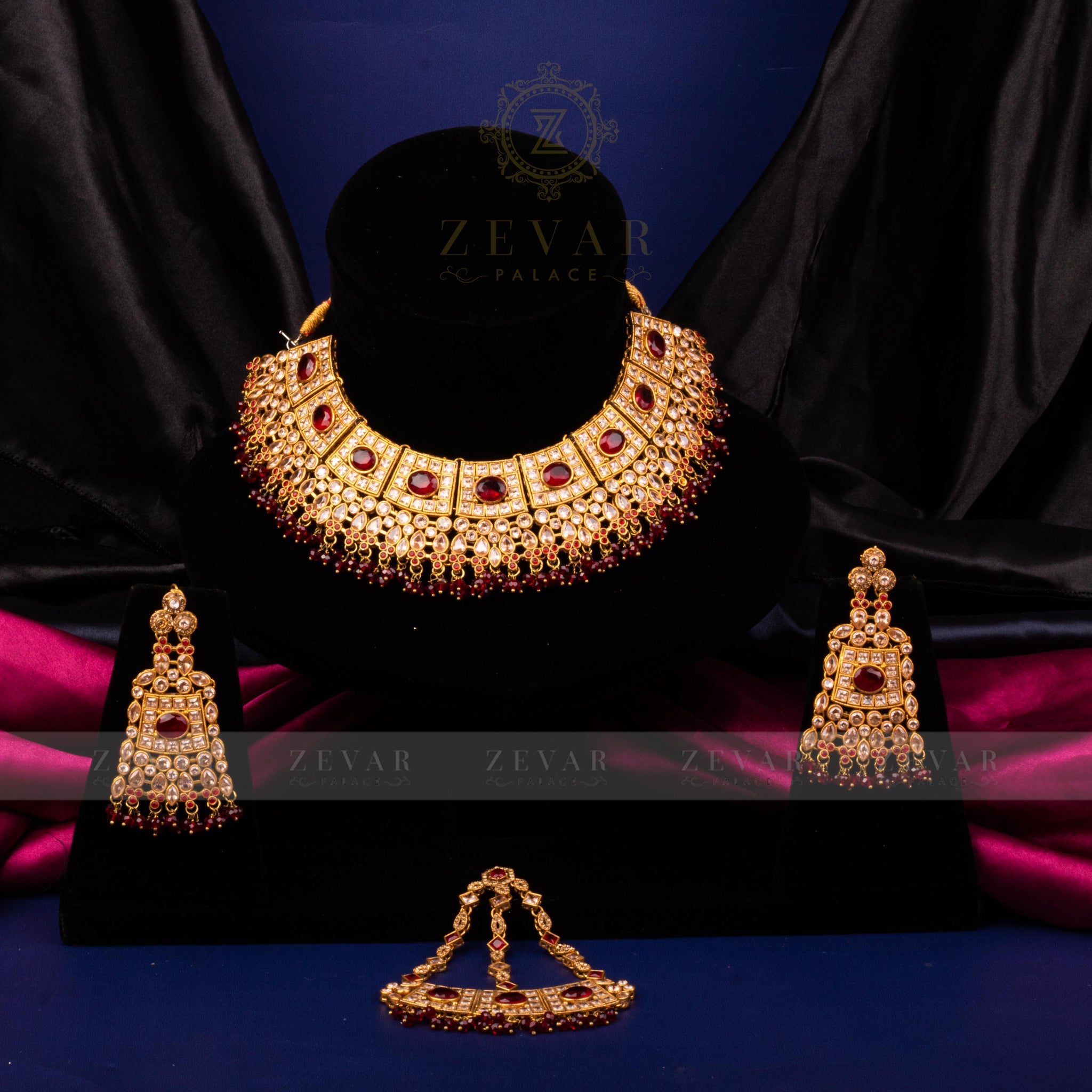 Bridal Stunning Kundan Set - 066
