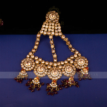 Bridal Stunning Kundan Set - 086