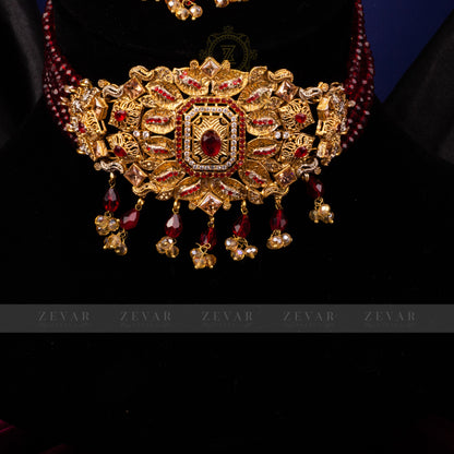 Bridal Stunning Kundan Set - 096