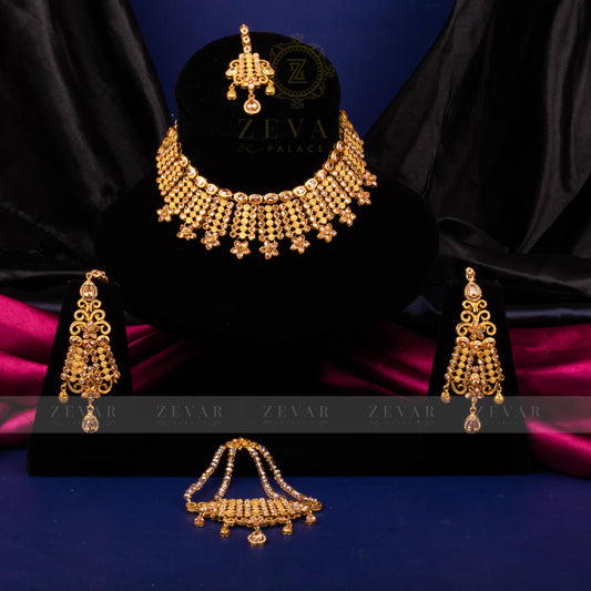 Bridal Stunning Kundan Set - 097