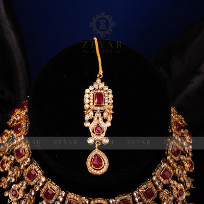 Bridal Stunning Kundan Set - 087