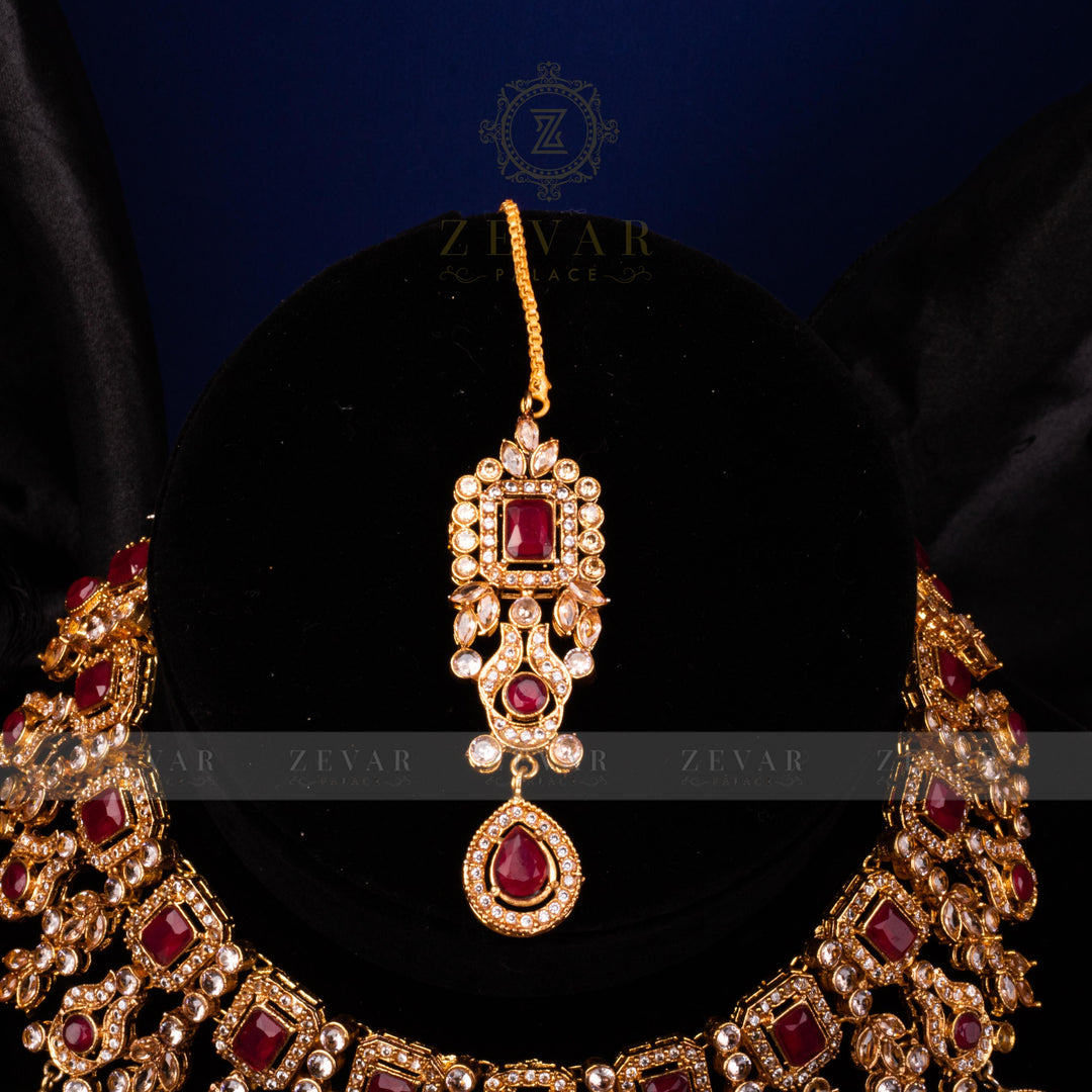 Bridal Stunning Kundan Set - 087