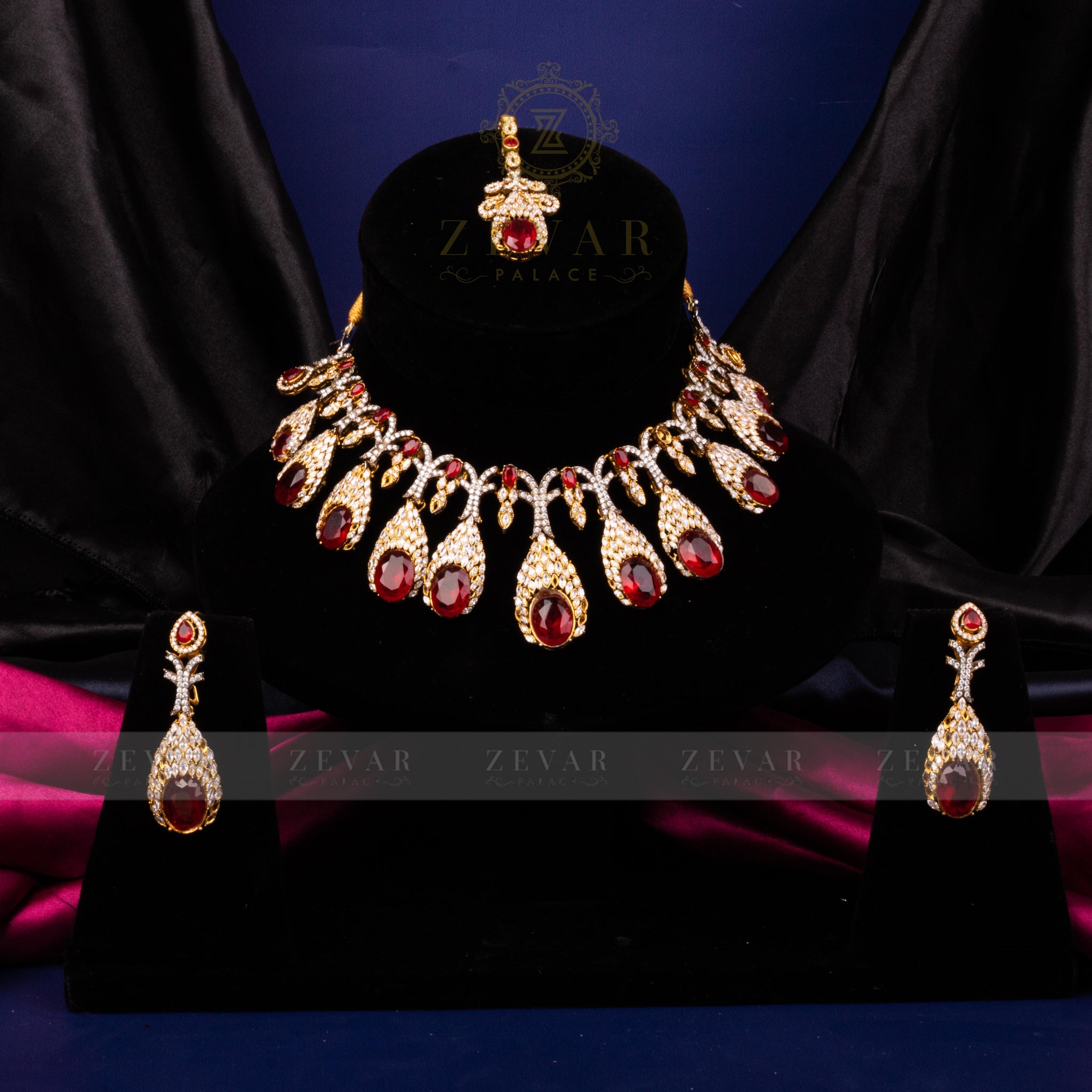 Bridal Stunning Kundan Set - 092