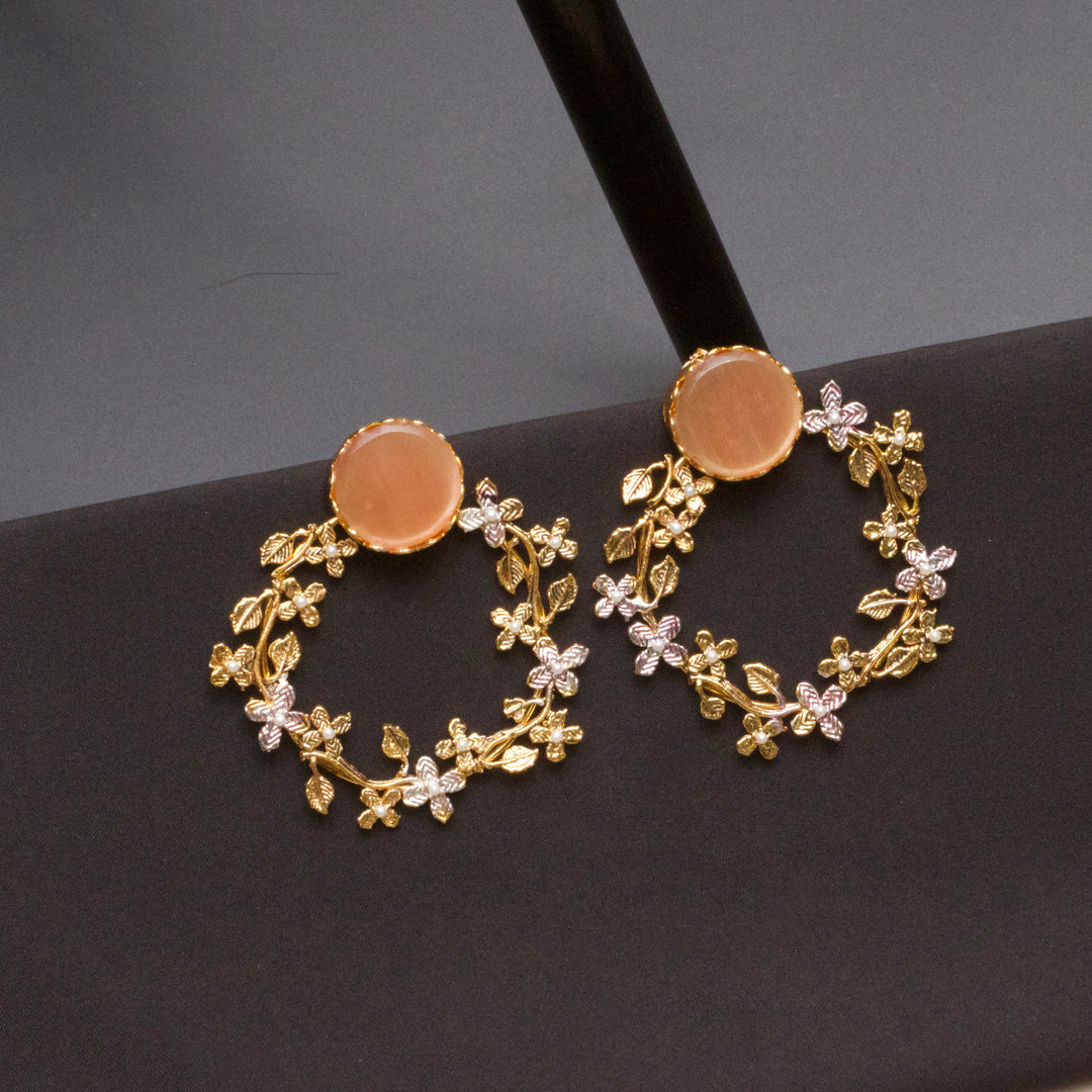 FLOURISH PEARL | Botanical Earrings