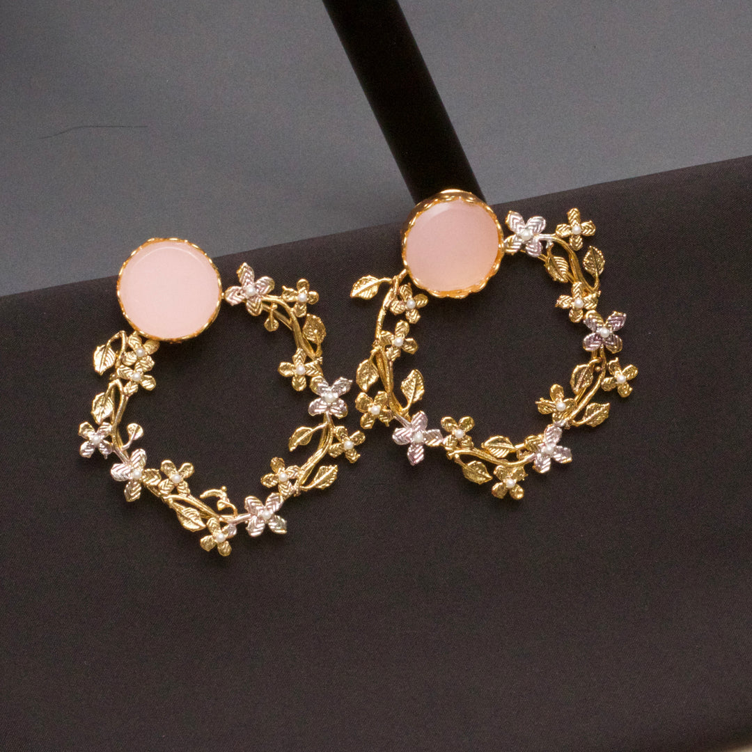 FLOURISH PEARL | Botanical Earrings