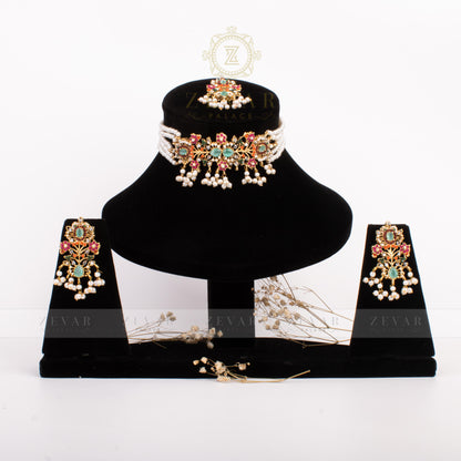 Naurattan Stones Set with Teeka