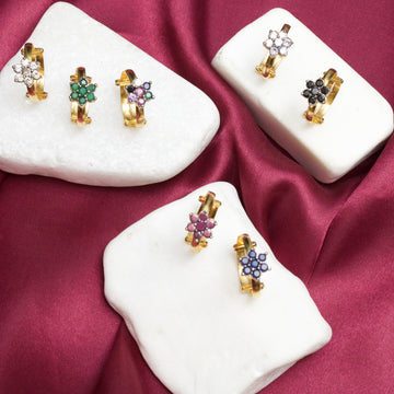 Zircoon Flowers Ring