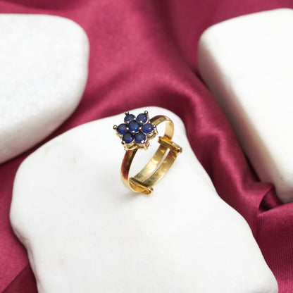 Zircoon Flowers Ring