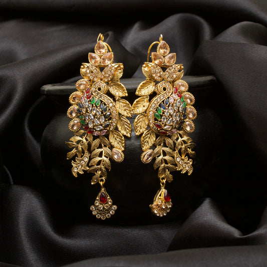 Kairi Zirconia with Crystal Earing