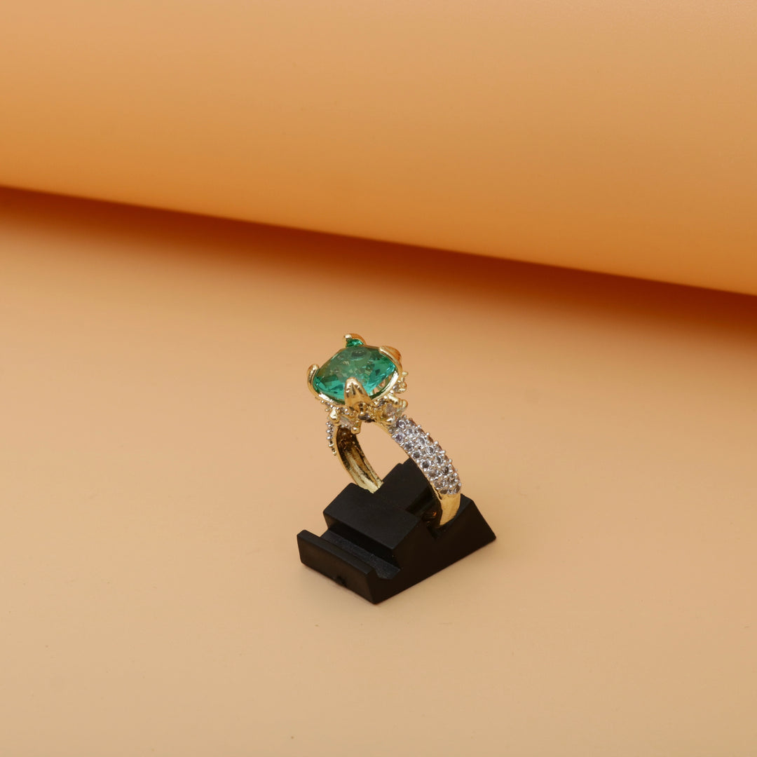 Cubic Zircons Ring