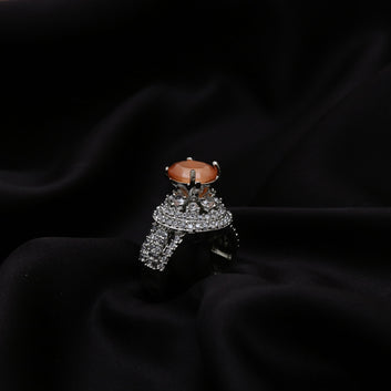 Moonstone Sterling Ring