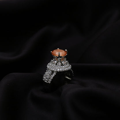 Moonstone Sterling Ring