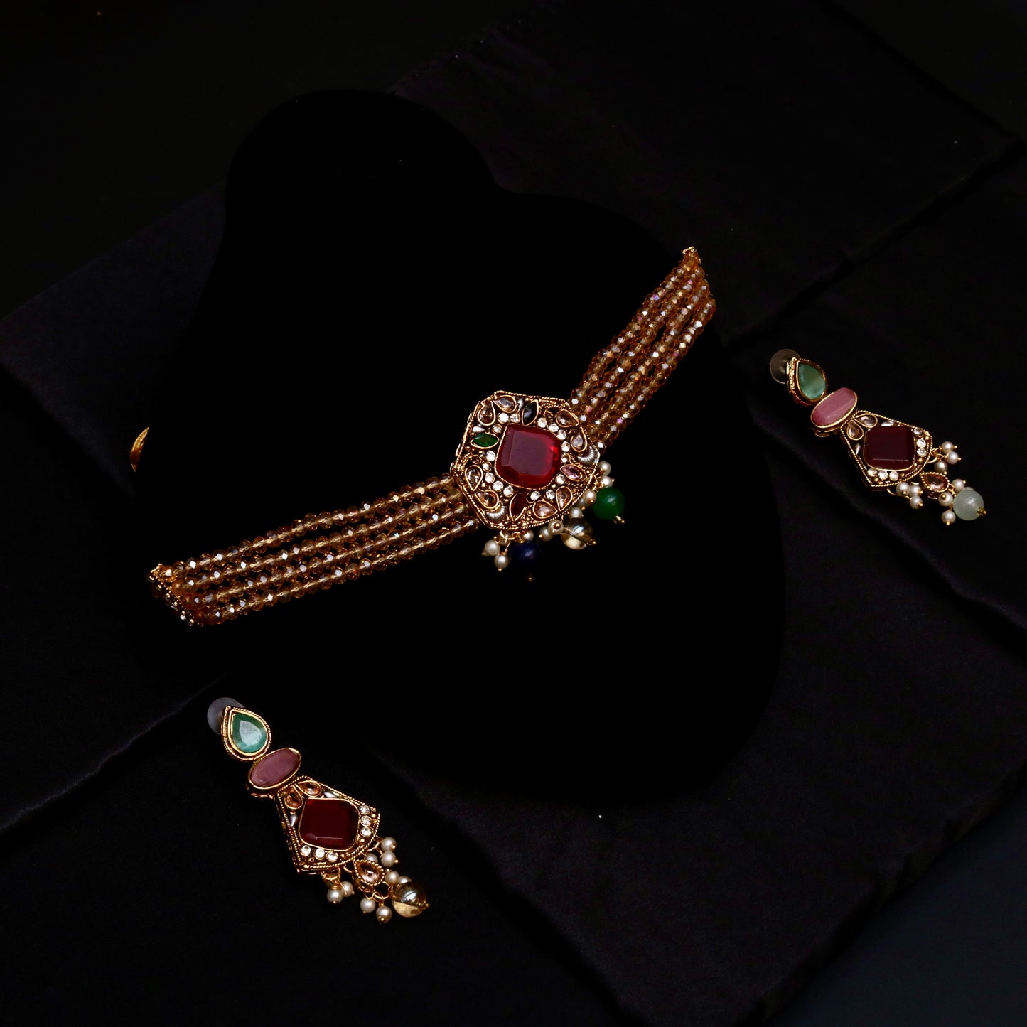 Egyptian Uncut Diamond Choker