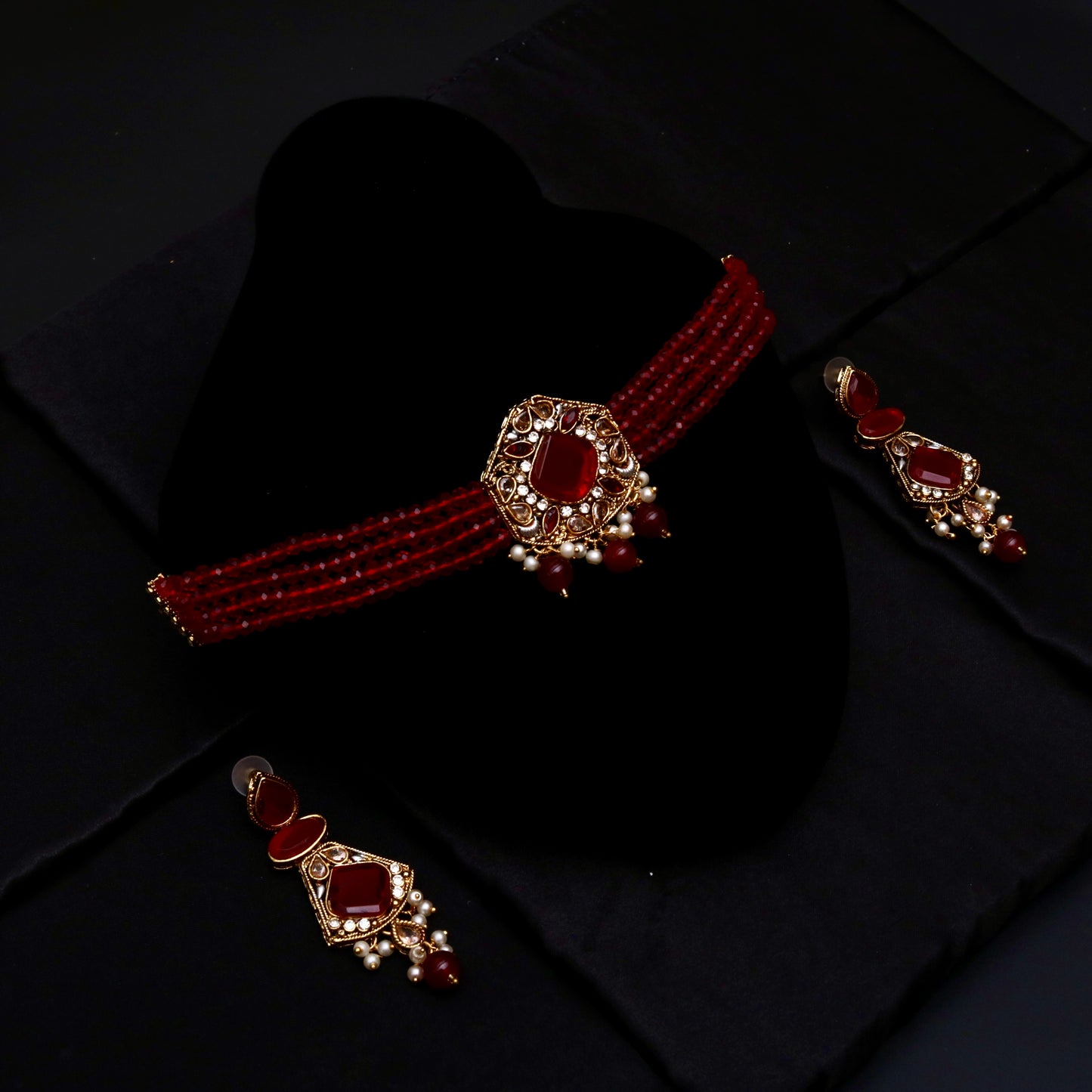 Egyptian Uncut Diamond Choker
