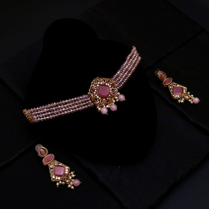 Egyptian Uncut Diamond Choker