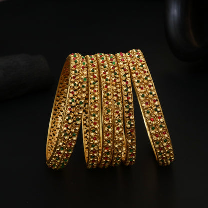 Rajwari Bangles 01 Six Piece Bangle