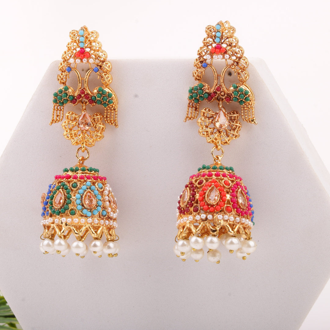 Naurattan Elegant Jhumke