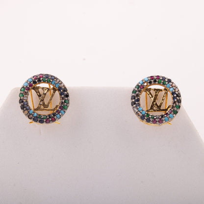 Luxury Zircon Stud Earrings