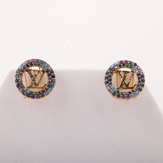 Luxury Zircon Stud Earrings