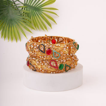 Regal Multistone Bangles