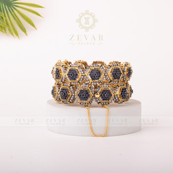 Zircons Bangle 02 Blue