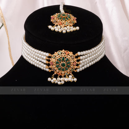 Heritage Pearl Choker Set