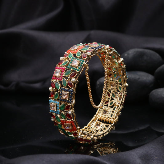 Single Naurattan Bangle - 001