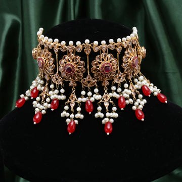 Bridal Collar Choker Necklace Set