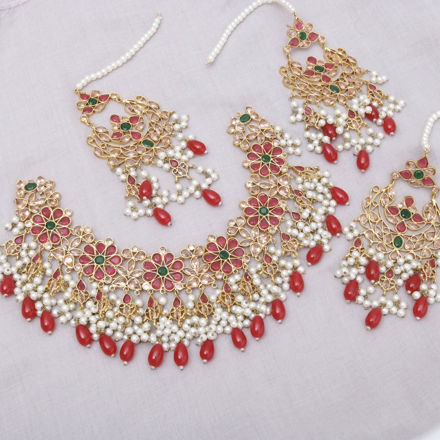Original Kundan Handmade Bridal Set - 03
