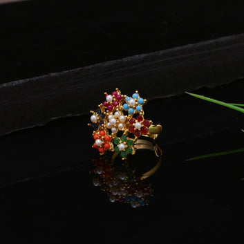 Zircoon Flower Ring - 01